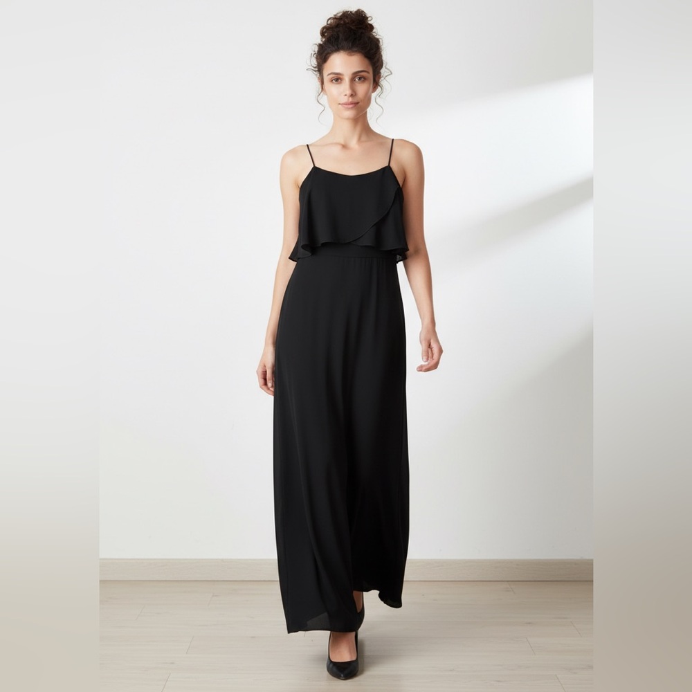 DFI Beautiful Black Gown. Size: Medium